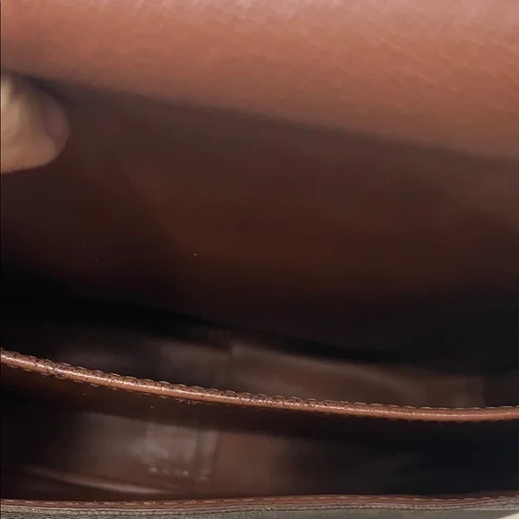 Louis Vuitton crossbody Cartouchière   1989 beautiful condition painted vachetta - Picture 11 of 16